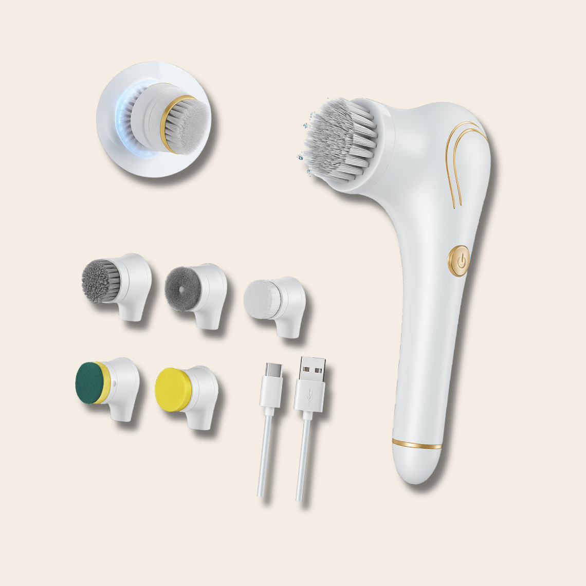 Cleanly™ Electric Cleaning Brush