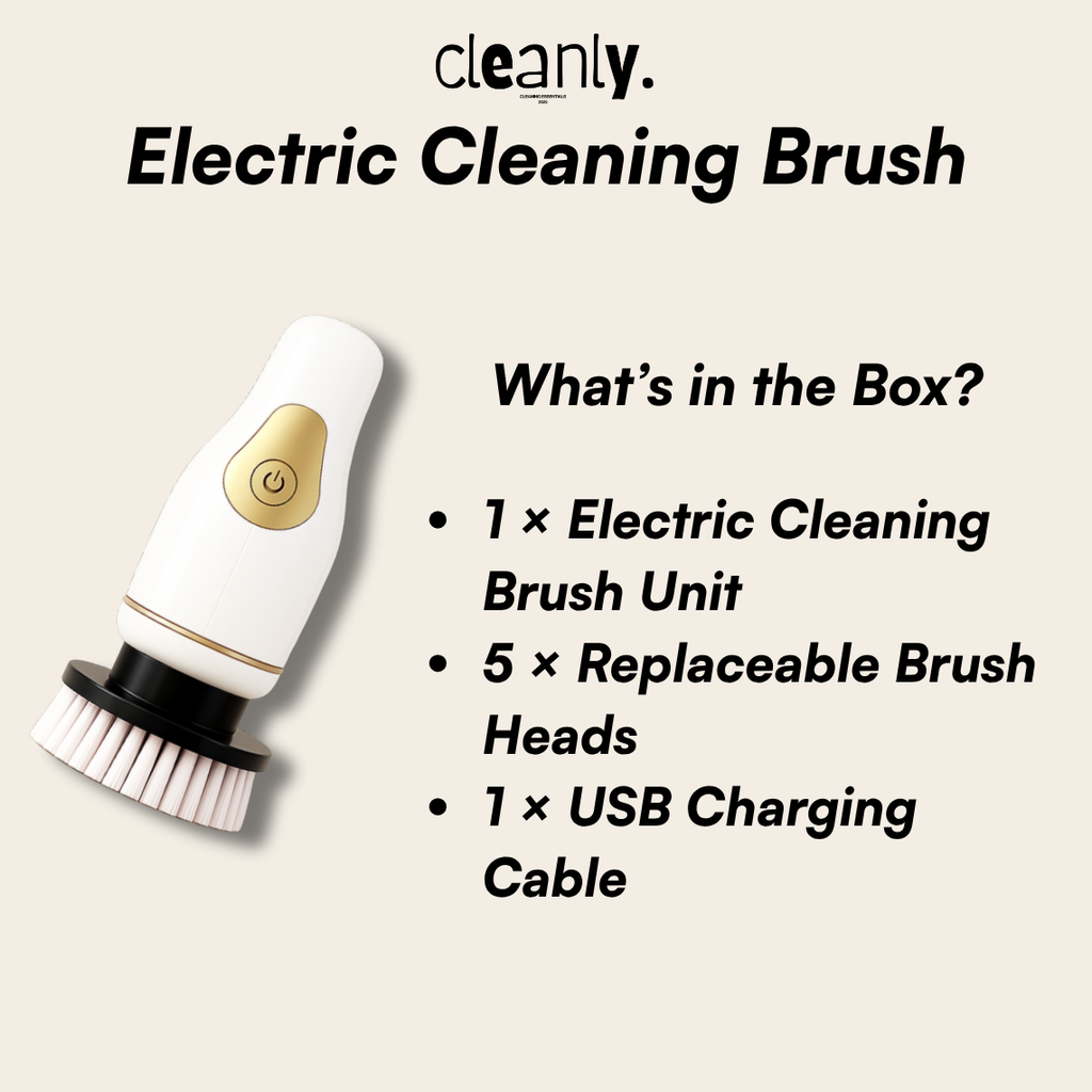 Cleanly™ Electric Cleaning Brush
