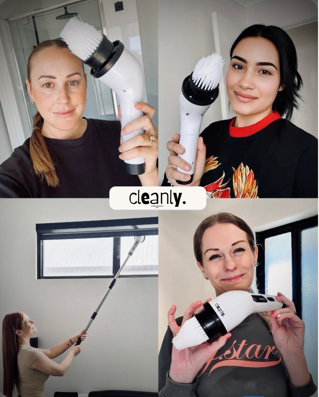 Cleanly™ Electric Cleaning Brush